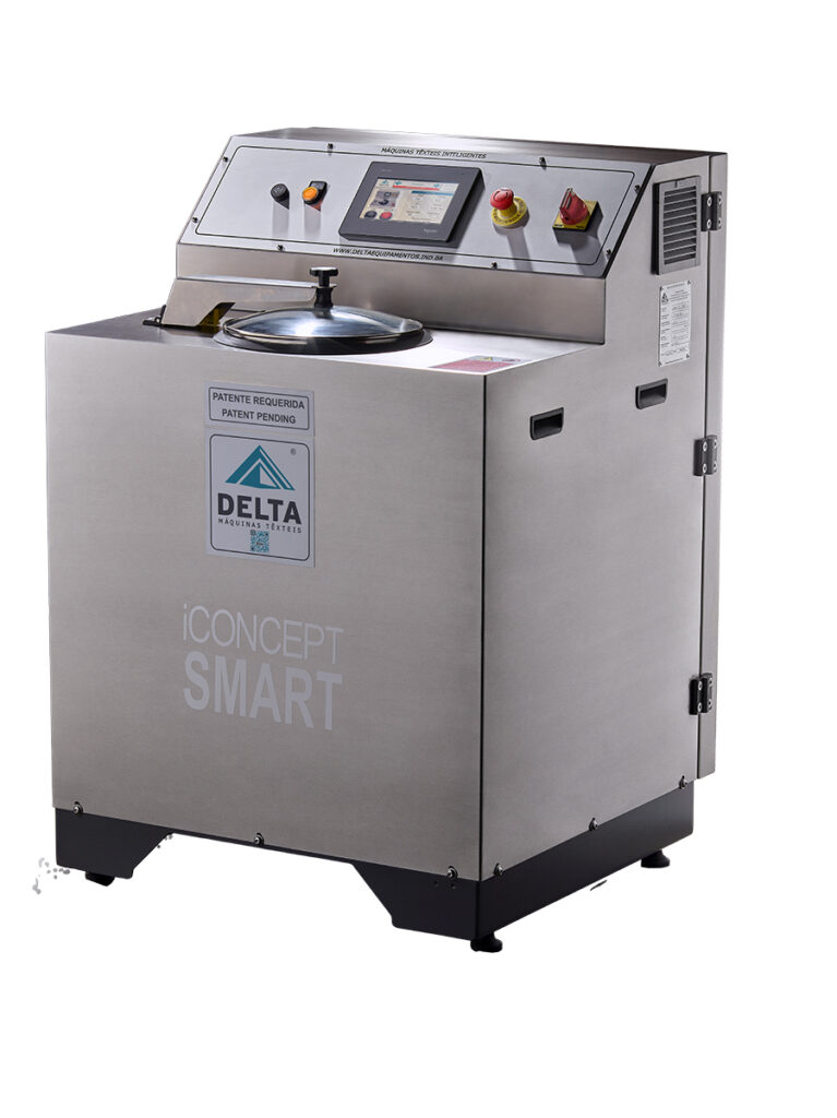 Delta textile machine: saving raw materials